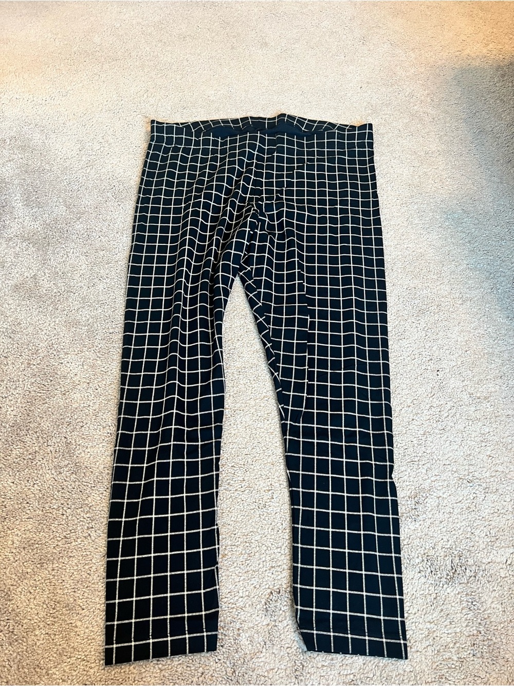 Old Navy Grid Print Pants